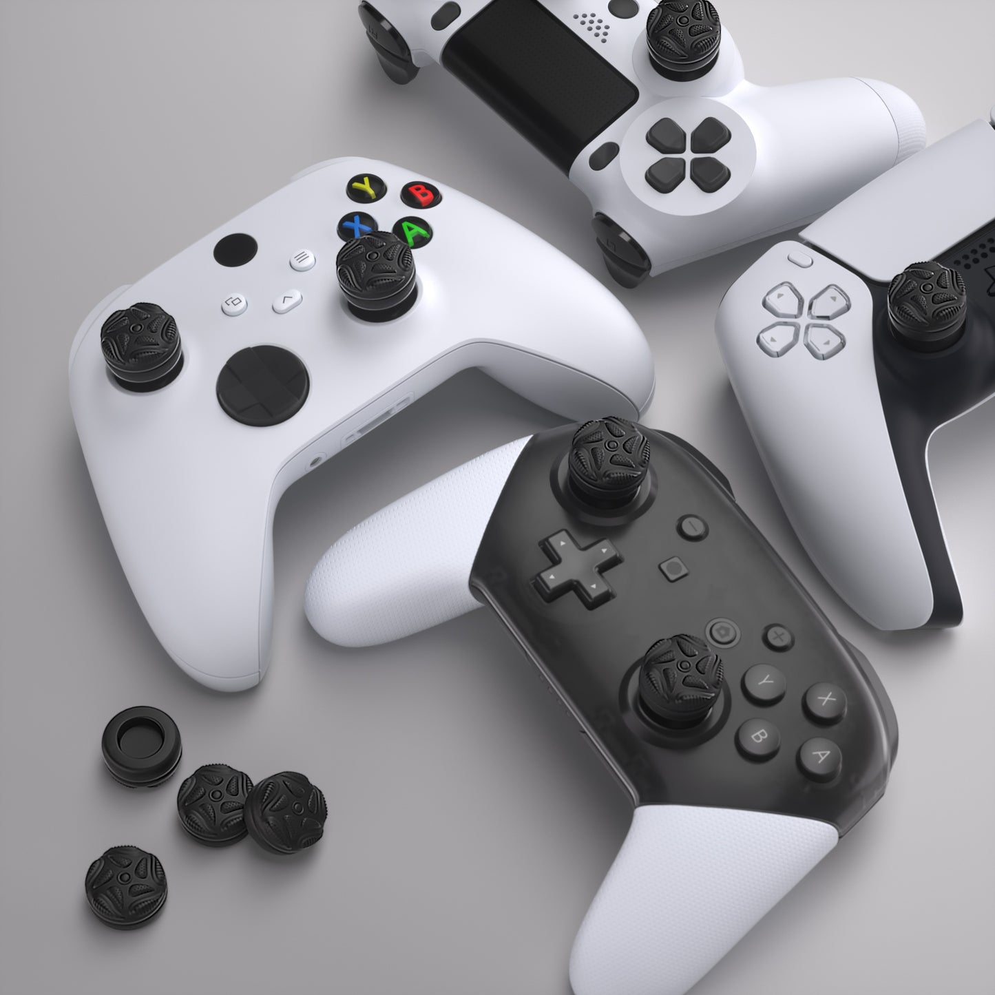 AIM BUNDLE: PaG Aim Sticks + Anti-Slip Silicone case +Up to 6 FREE Anti-Slip Thumbstick Caps for PS5/ Xbox Series X/S