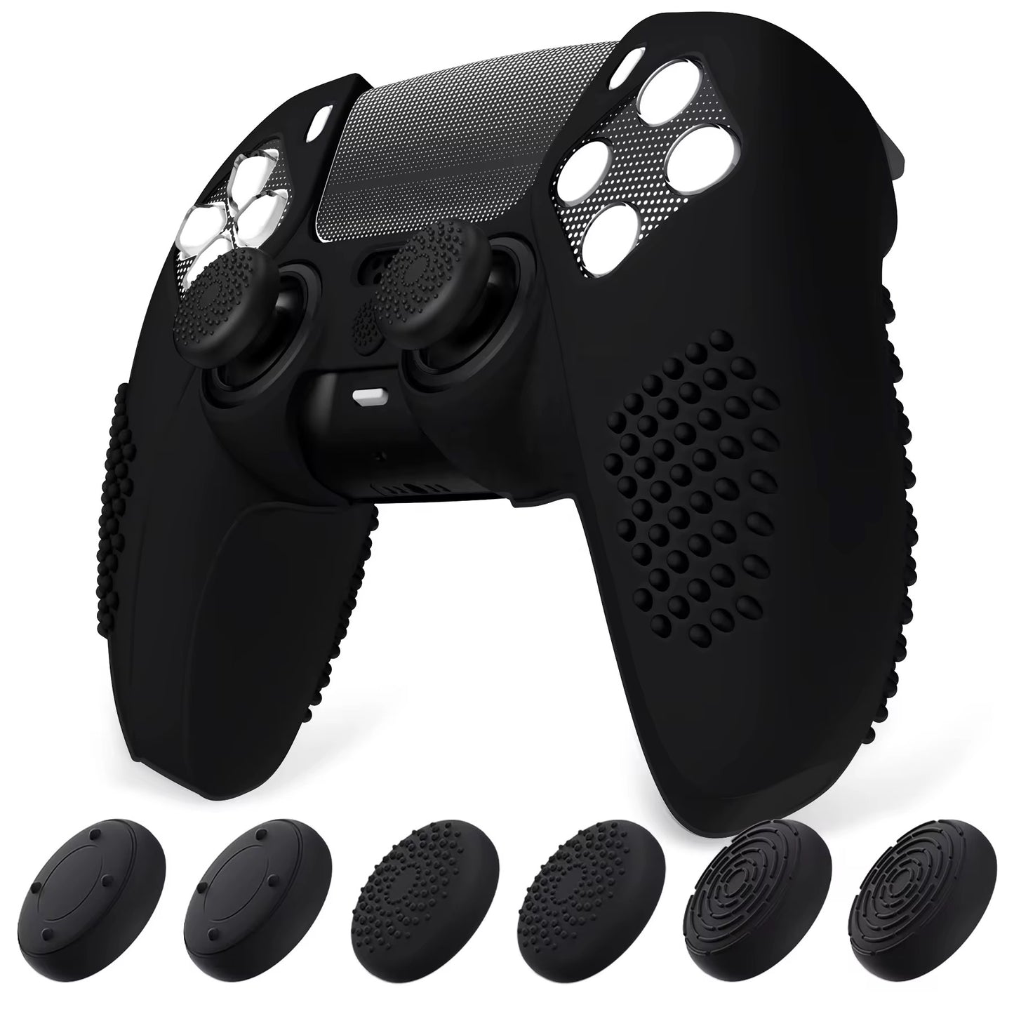 AIM BUNDLE: PaG Aim Sticks + Anti-Slip Silicone case +Up to 6 FREE Anti-Slip Thumbstick Caps for PS5/ Xbox Series X/S
